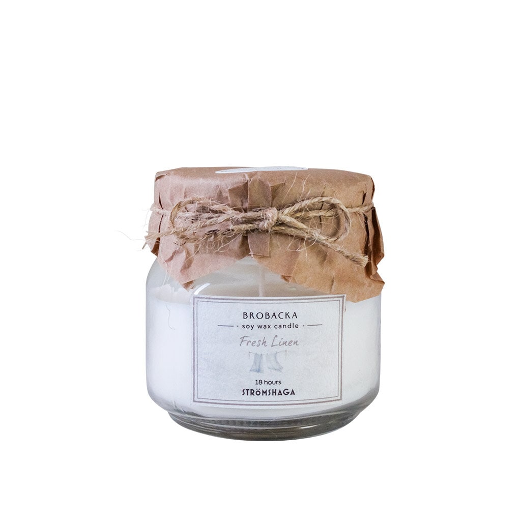 Scented Candle Brobacka Fresh Linen Small