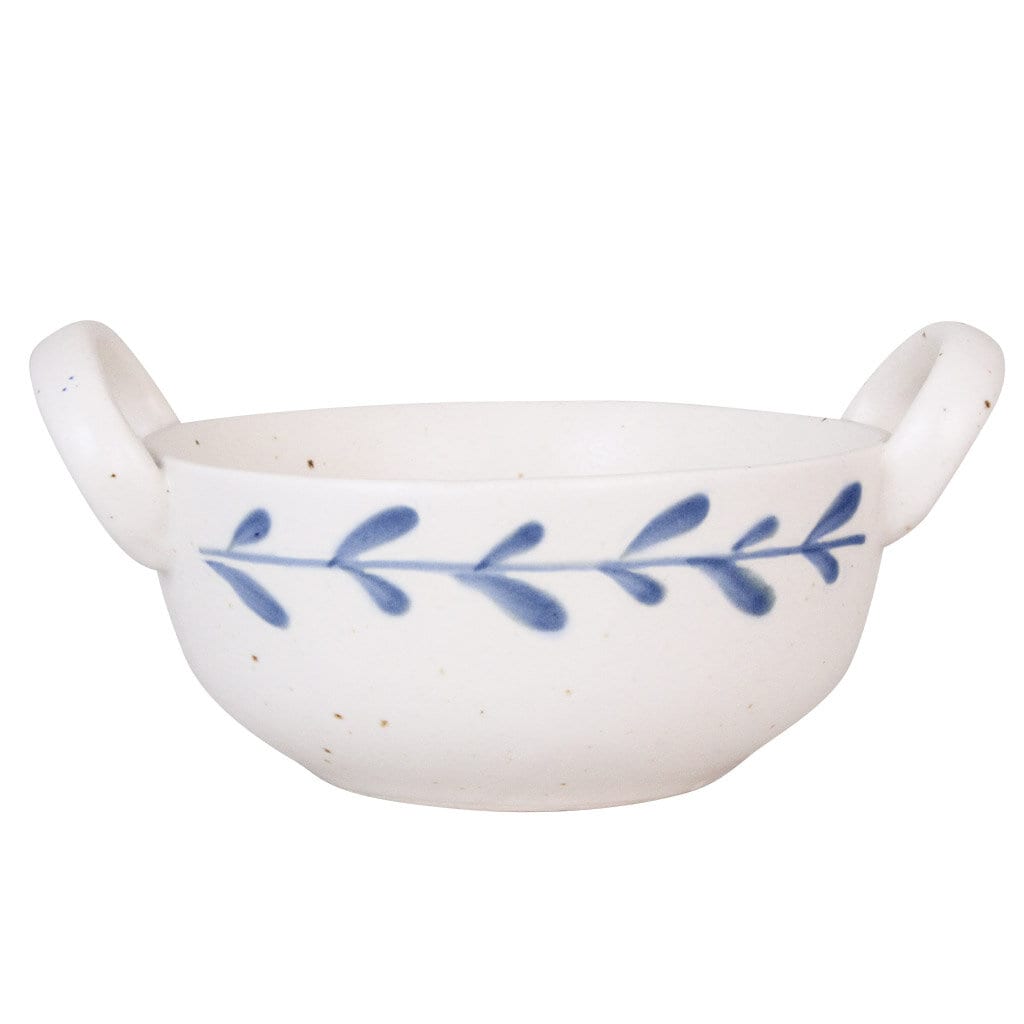 Bowl Viola Leaf Blue