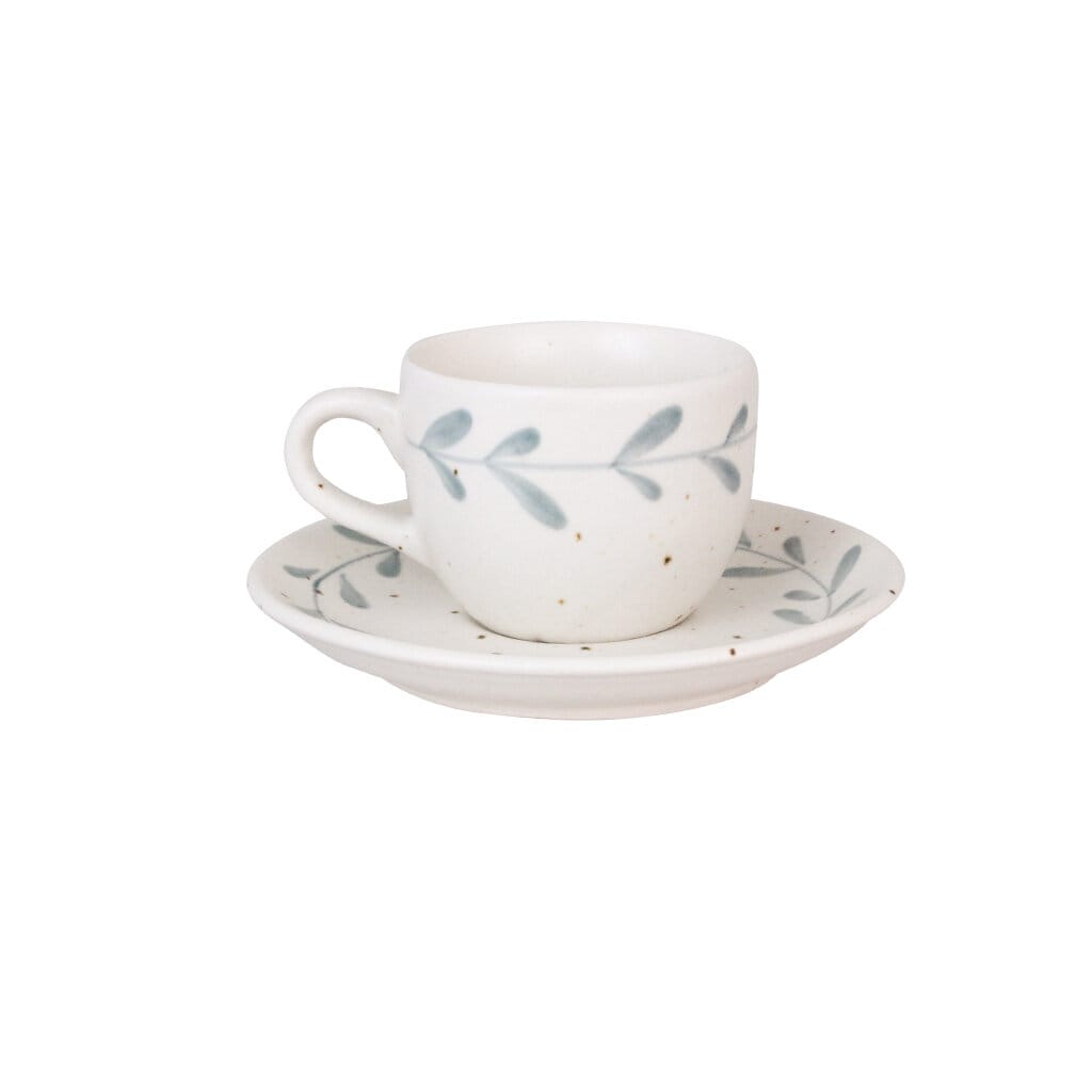 Cup w. Saucer Viola Leaf