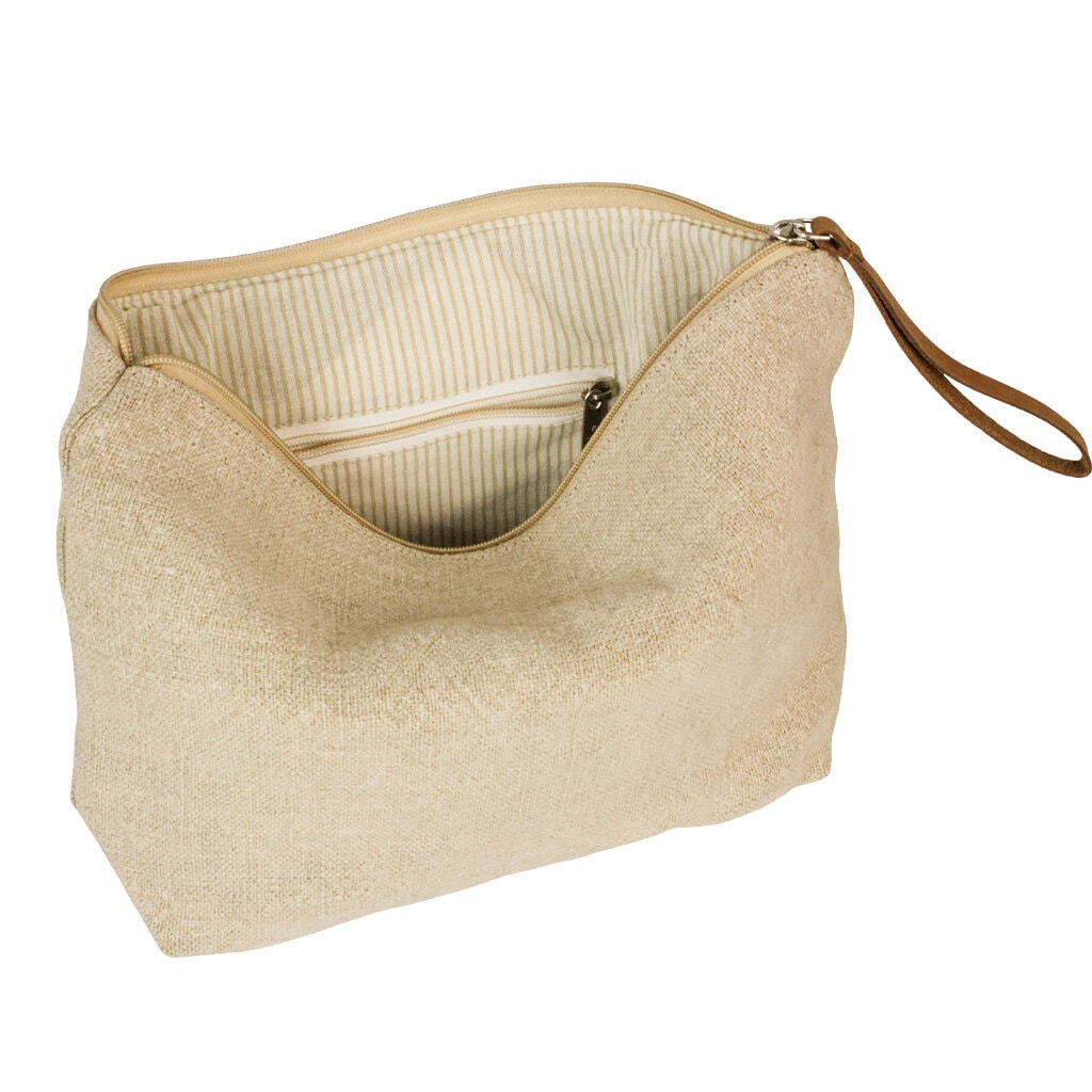 Toilet Bag Lina Beige Large