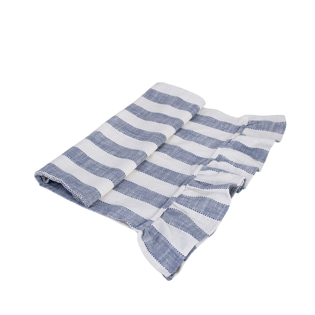 Table Runner Ida Stripe Blue/White