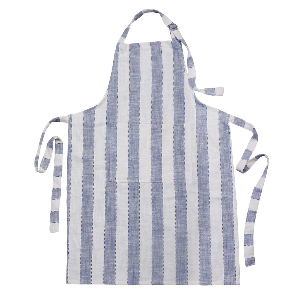 Apron Ida Stripe Blue/White