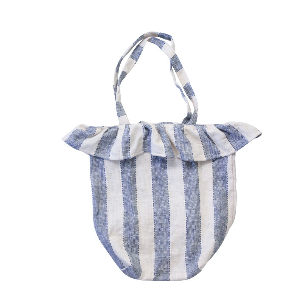 Tote Bag Ida Stripe Blue/White