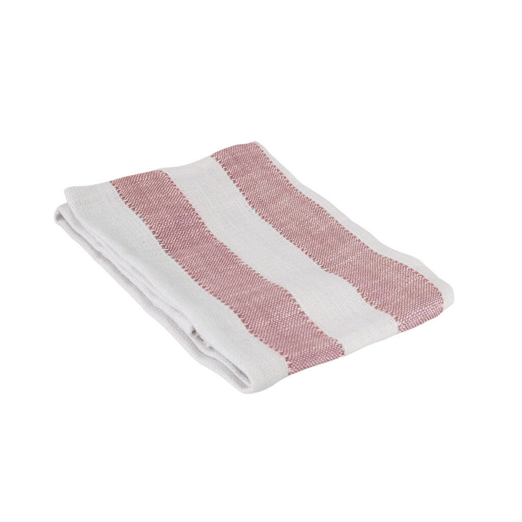 Kitchen Towel Ida Stripe Pink/White