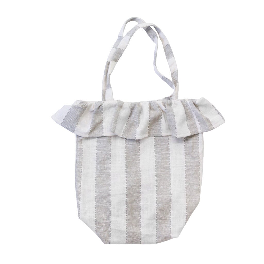 Tote Bag Ida Stripe Beige/White