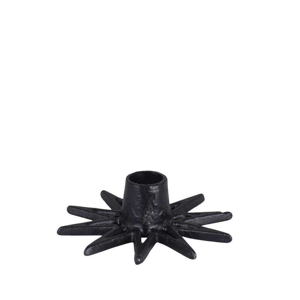 Candle Holder Star Cast Iron