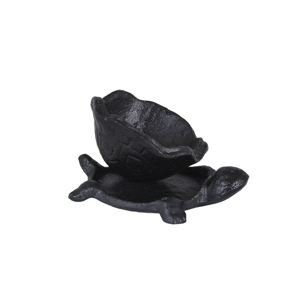 Box Turtle Cast Iron Black