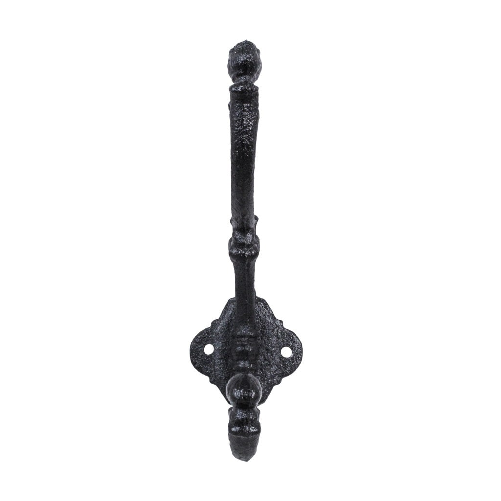 Hook Verona Cast Iron Black