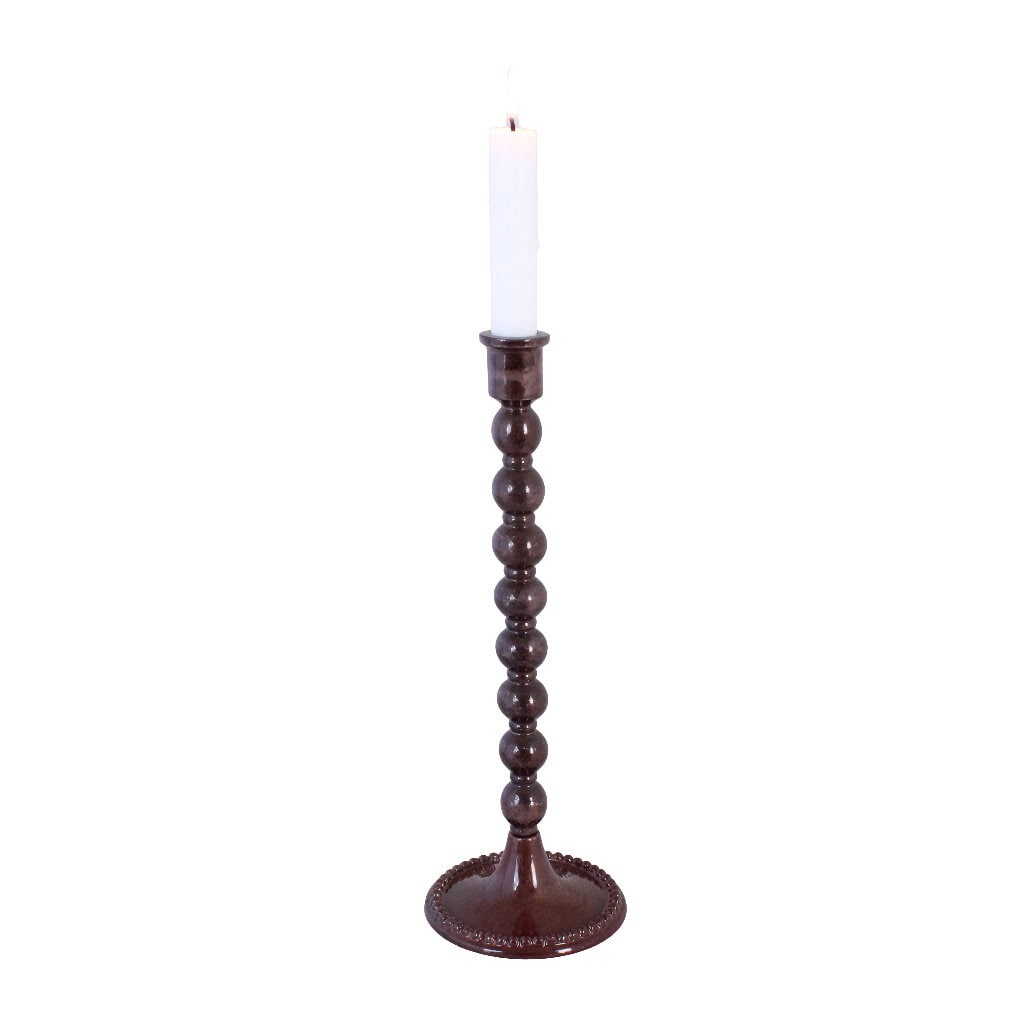 Candle Holder Sigrid Wine Red Large