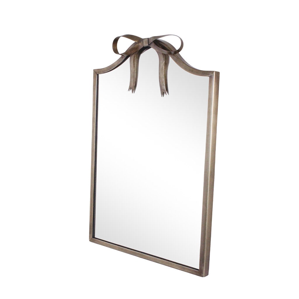 Mirror Bow Antique Brass