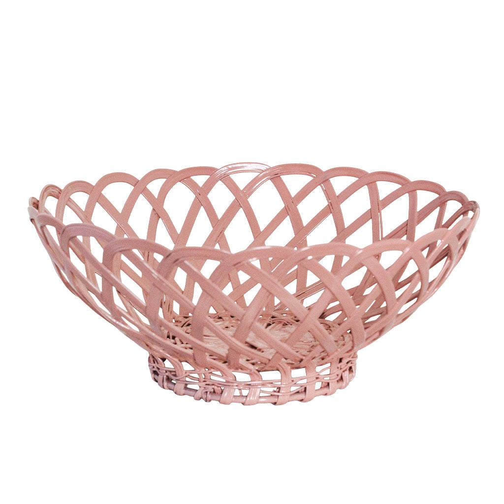 Wire Basket Hildur Pink