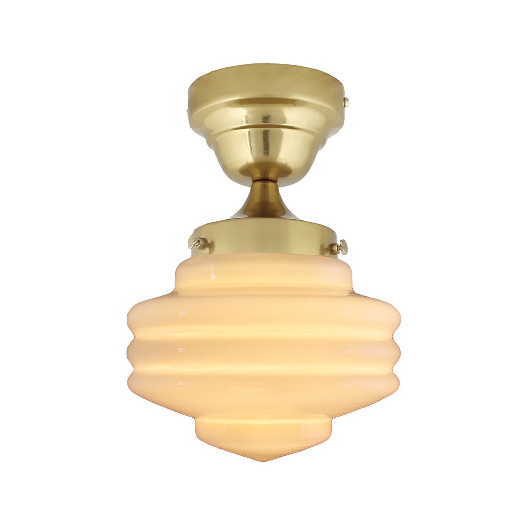 Ceiling Lamp Valter Brass/Opal Beige