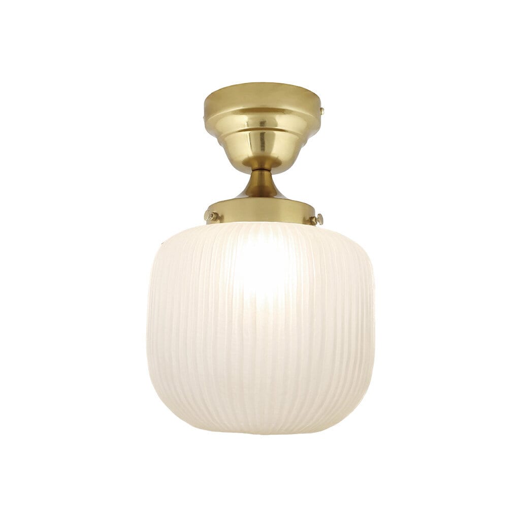 Ceiling Lamp Eli Brass/Frost Small