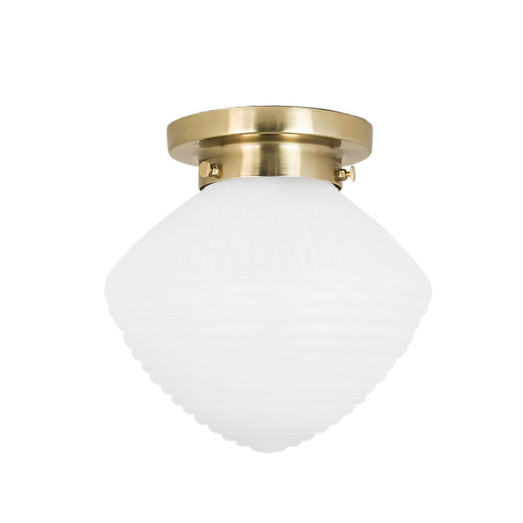 Bathroom Ceiling Lamp Alfred Brass/Frost