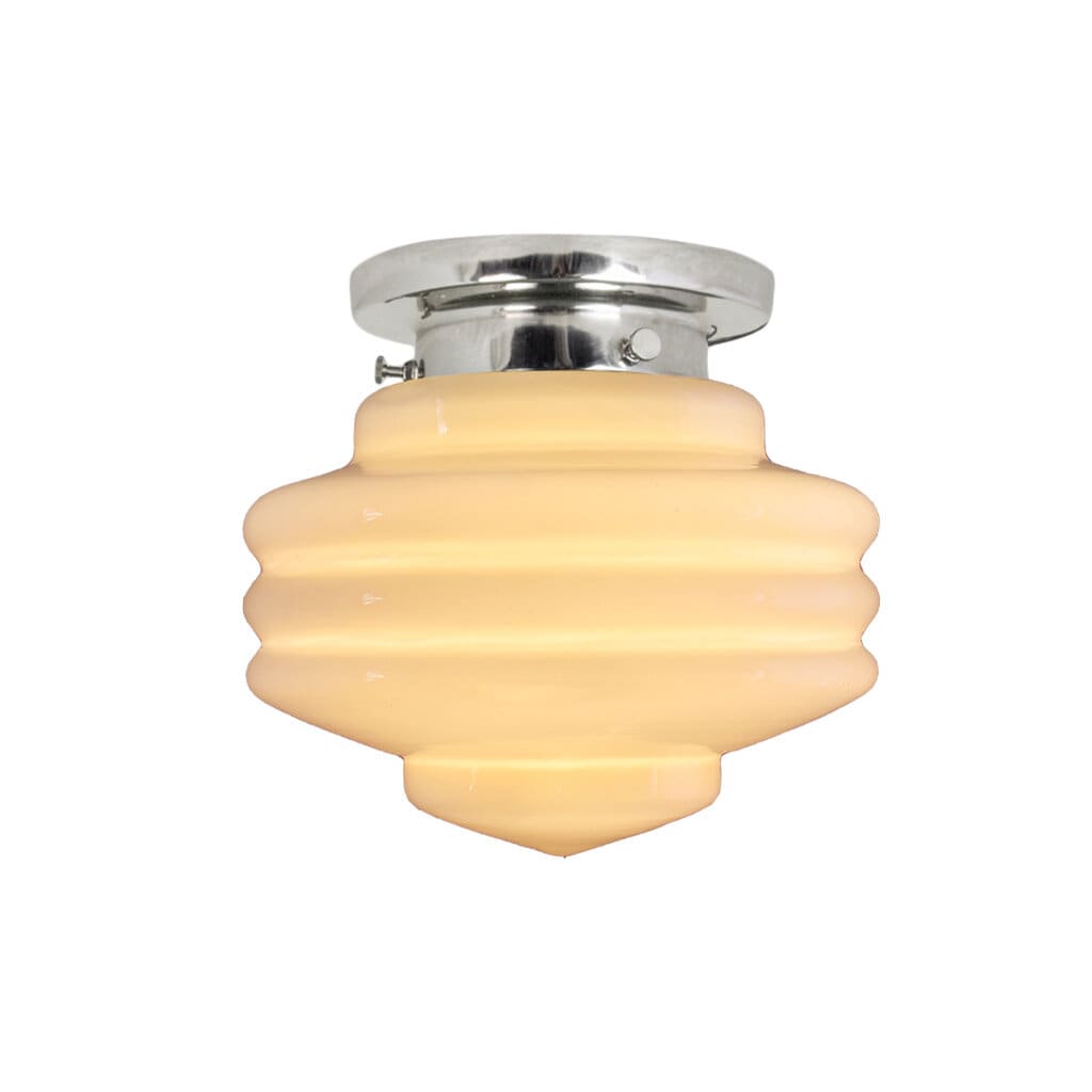 Badrumslampa Tak Valter Nickel/Opal Beige