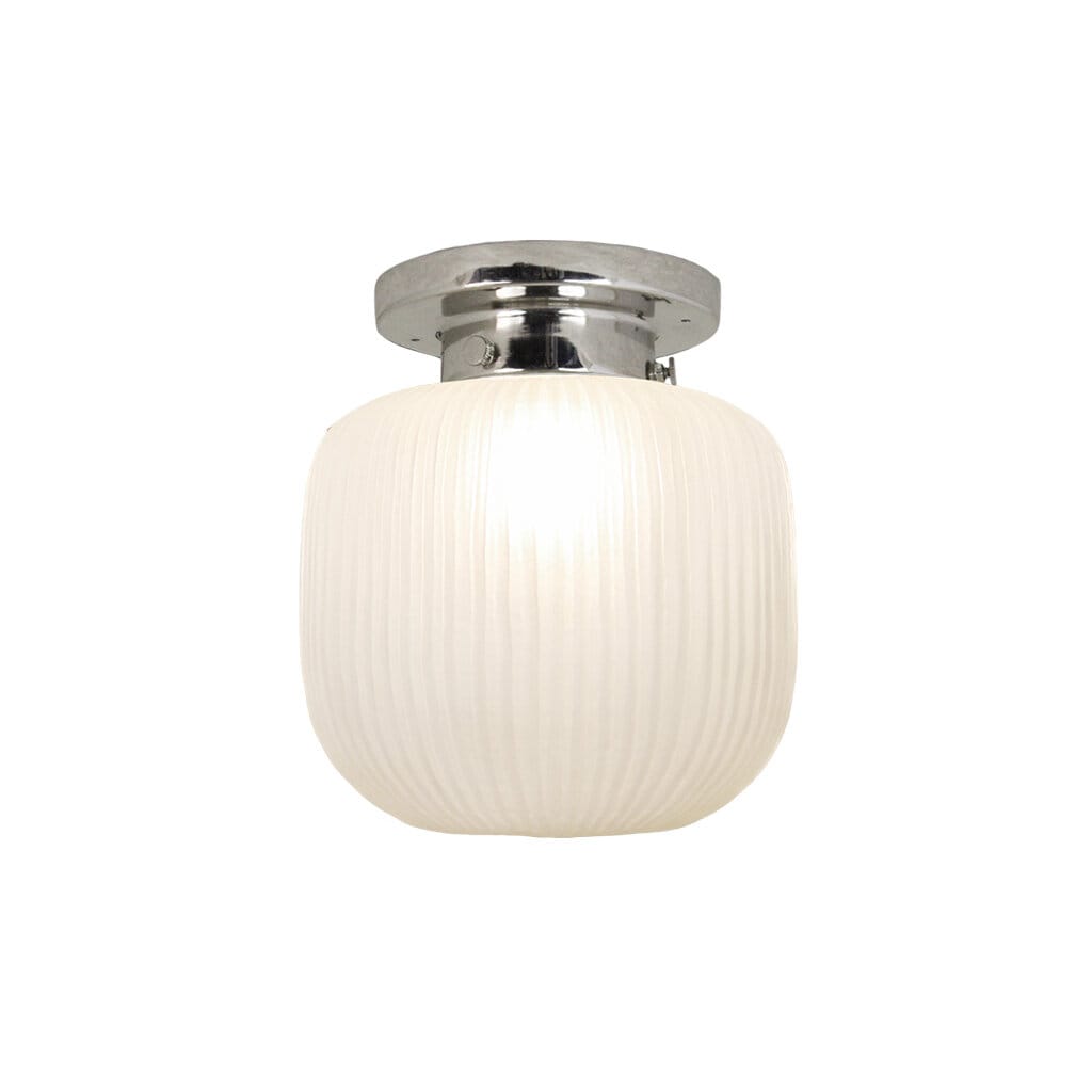 Bathroom Ceiling Lamp Eli Nickel/Frost Small