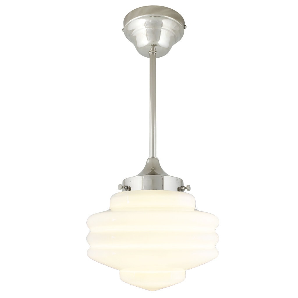 Pendant Lamp Valter Nickel/Opal White