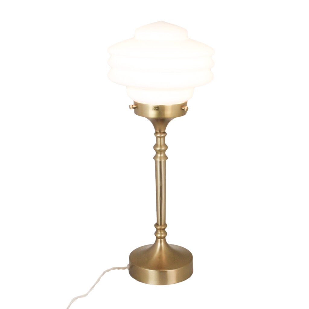 Table Lamp Valter Brass/Opal White