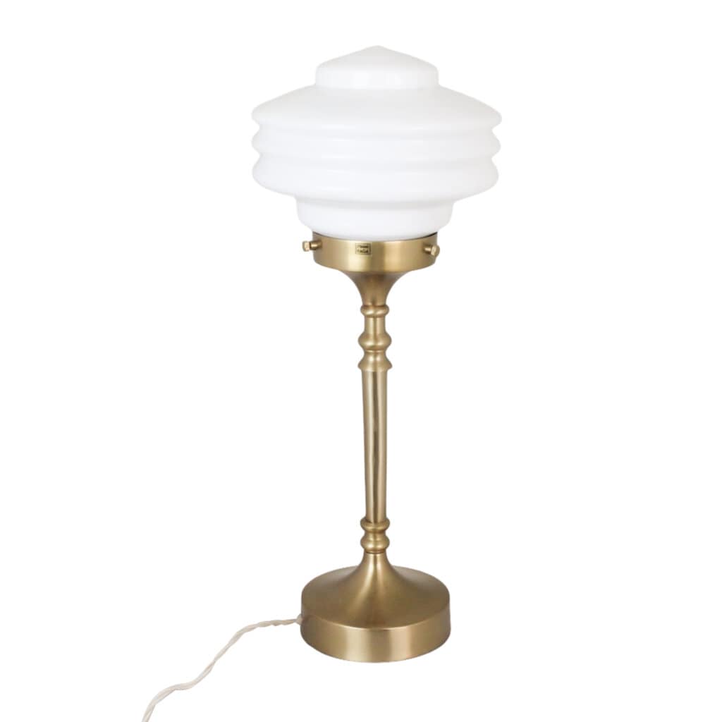 Table Lamp Valter Brass/Opal White