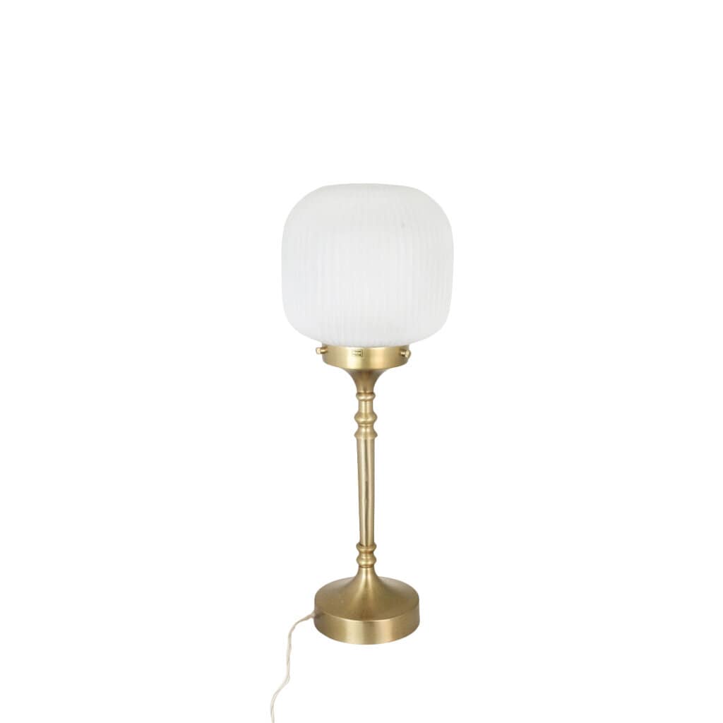 Table Lamp Eli Brass/Frost Small