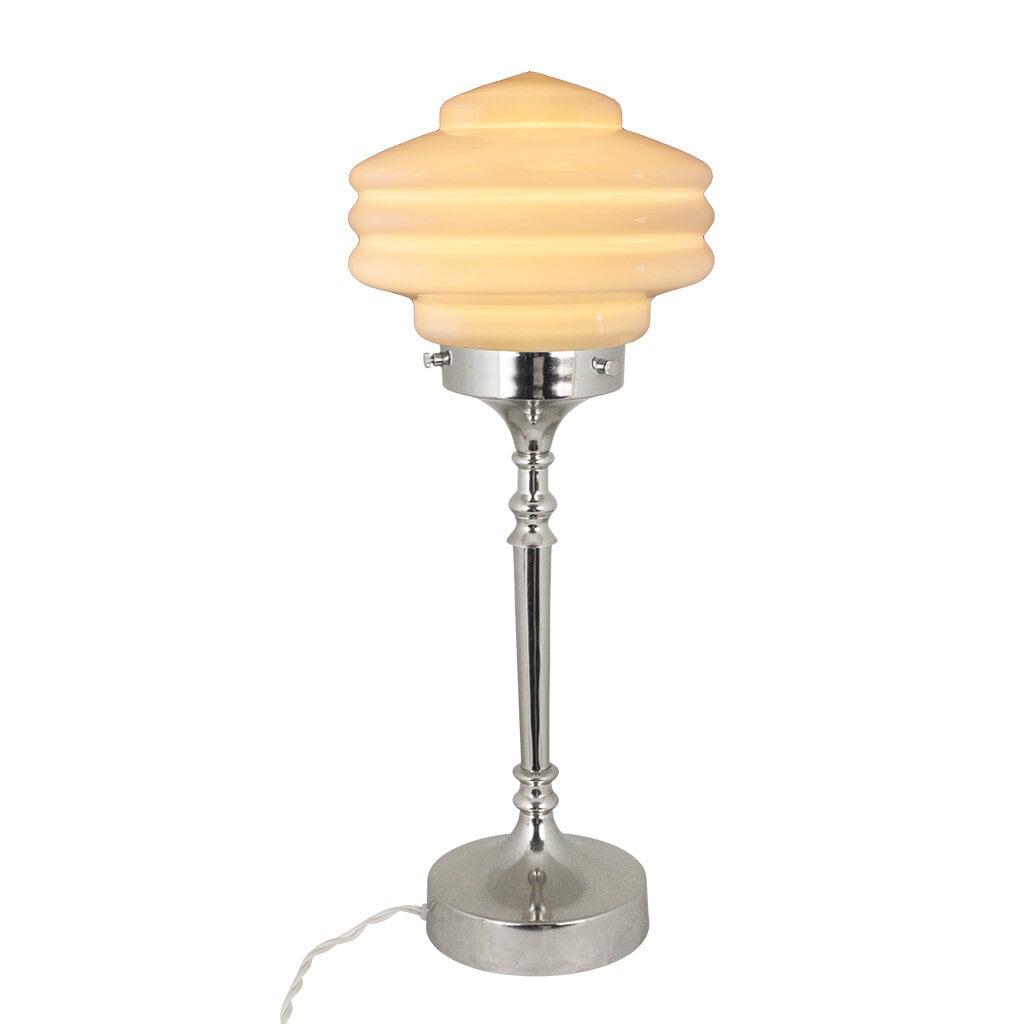 Bordslampa Valter Nickel/Opal Beige