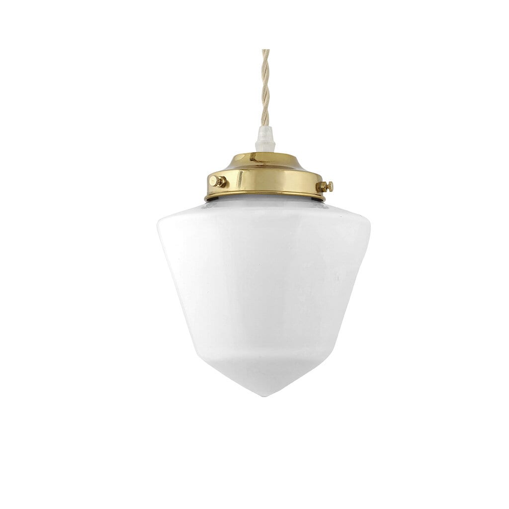 Ceiling Lamp Signe Brass/Opal White