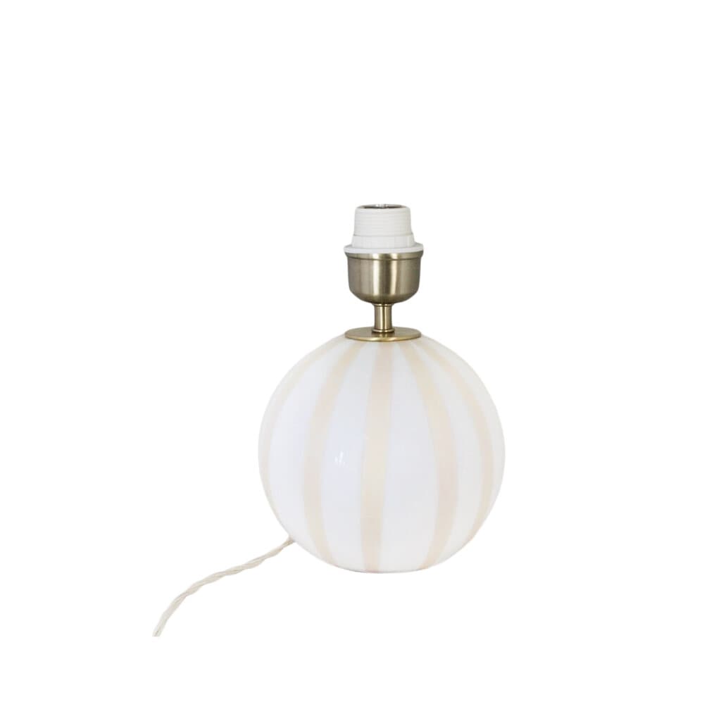 Bordslampa Alba Opal Beige/Vit