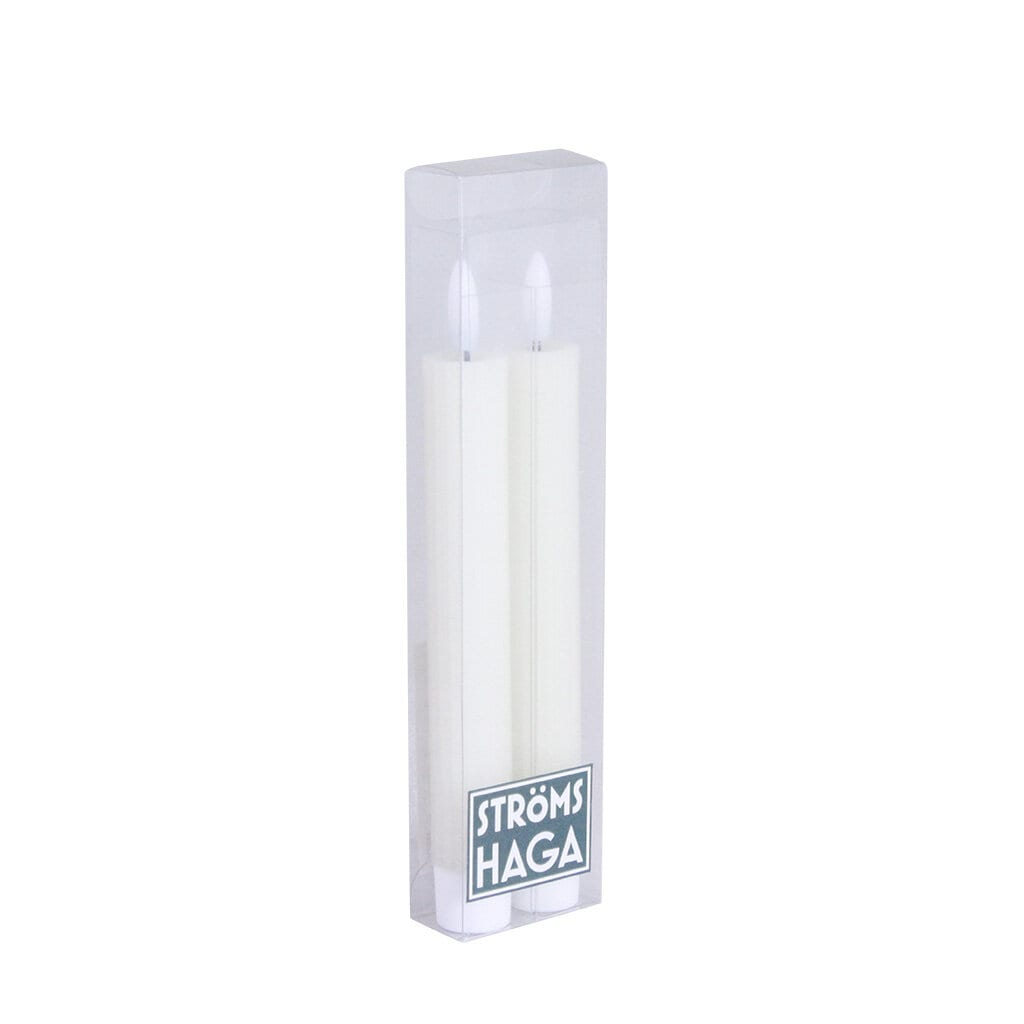 Candle Idun LED White Small 2-pack