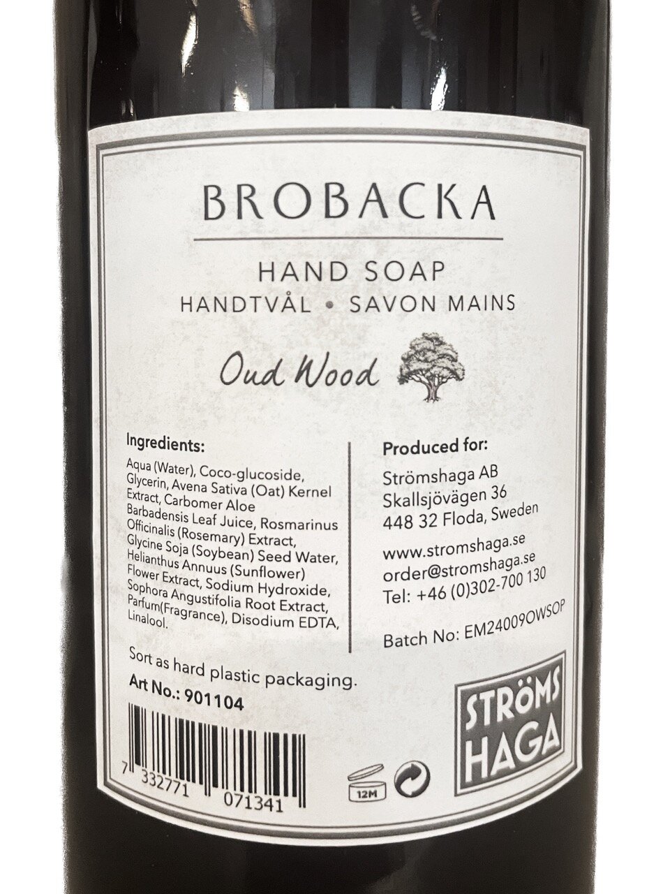 Hand Soap Brobacka Oud Wood