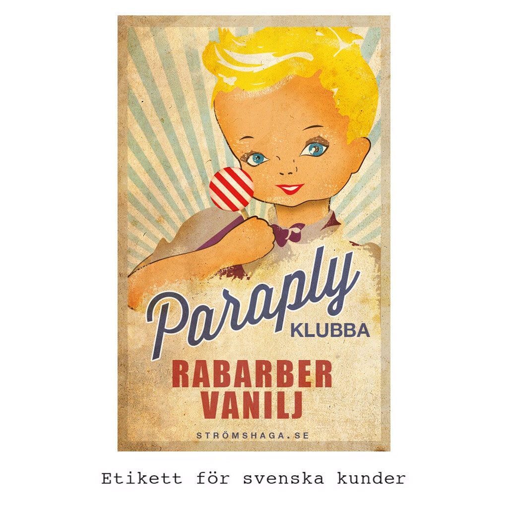 Paraplyklubba Rabarber/Vanilj